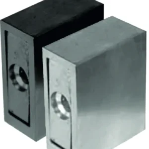 Attacco a Muro in Acciaio Inox,Nero