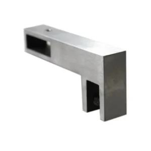 Attacco-vetro orizzontale per barra 30x10