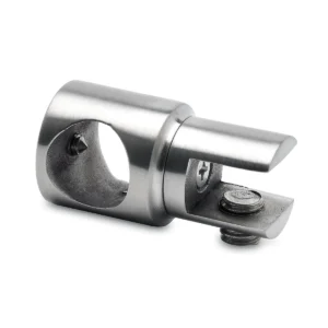 Supporto tubo passante Ø 19mm per barra stabilizzatrice in acciaio