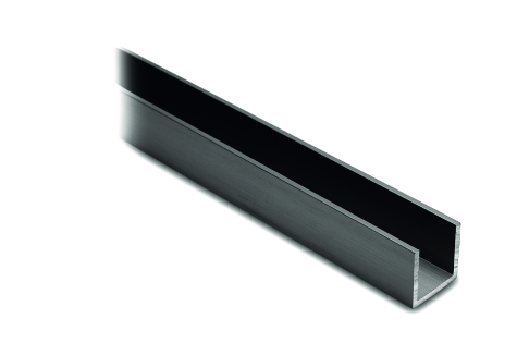 Canalina in alluminio spigoli vivi 20x13x20 mm- L=2300mm - immagine 2