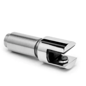 Supporto verticale vetro per barra stabilizzatrice Ø 19mm in Zamac