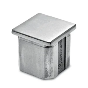 Tappo per barra stabilizzatrice 20x20 in acciaio inox