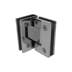 Alternative view of Cerniera a scatto vetro–vetro con attacco 90° in acciaio inox