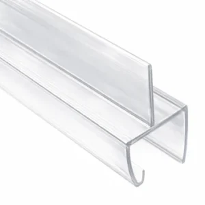 Guarnizione in PVC con pinna centrale – Per vetro 10 mm