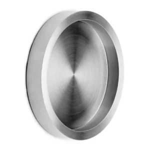 Anello circolare chiuso con adesivo in acciaio inox Ø 65 mm