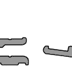 Alternative view of Profilo inferiore in alluminio per anta in vetro – Debora-50