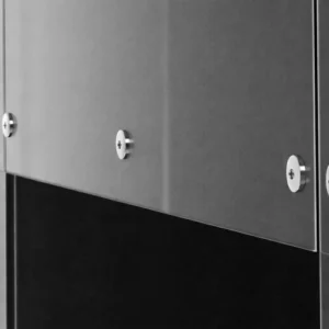 Viti per fissaggio binario su vetro – Modello Debora -50 FIX