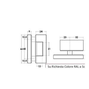 Alternative view of 04-114 Incontro per serratura
