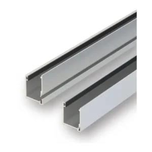 04-150 Profilo a scatto in alluminio 40x33 mm
